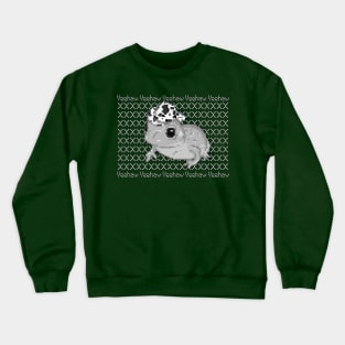 Yeehaw Frog Sweater Crewneck Sweatshirt